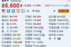 百思买业绩亮眼调整后每股收益超预期，重申全年营收指引